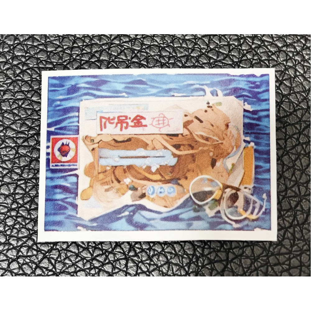 吊金龜貼紙一張