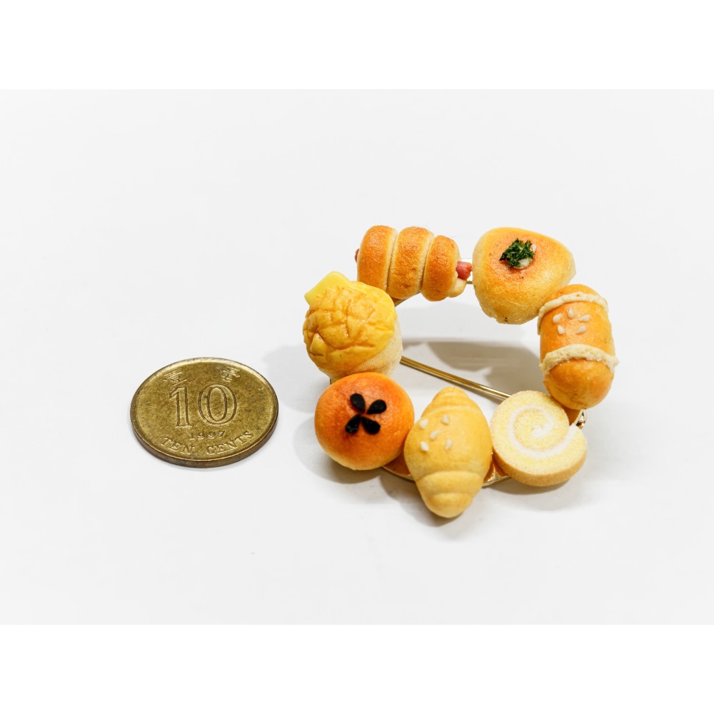 港式麵包 圓釦針