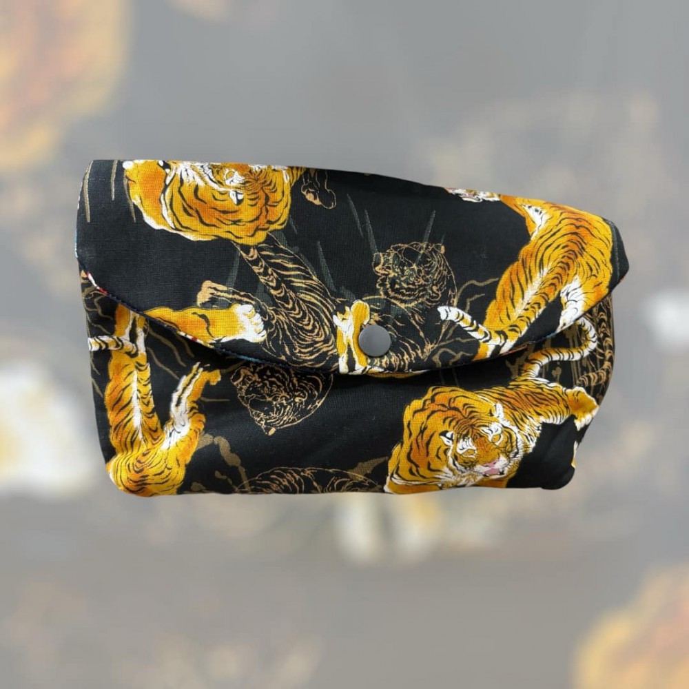 Pouch - 日本老虎布