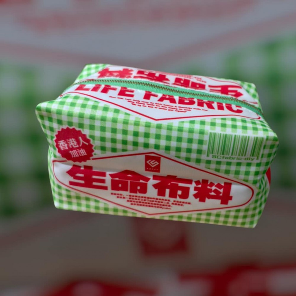 雜物袋/紙巾套 - 生命麵包款 - 綠