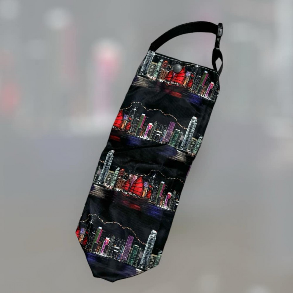 防水遮袋 - 香港夜景 啪鈕款