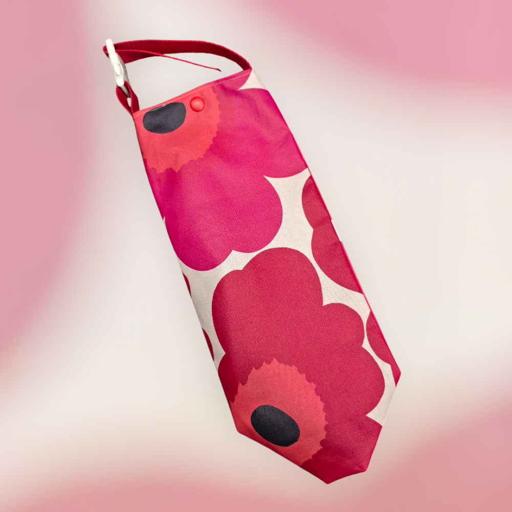 防水遮袋 桃紅/紅