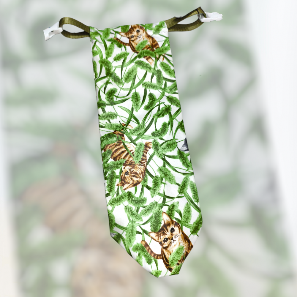 防水遮袋 草貓 捲口款