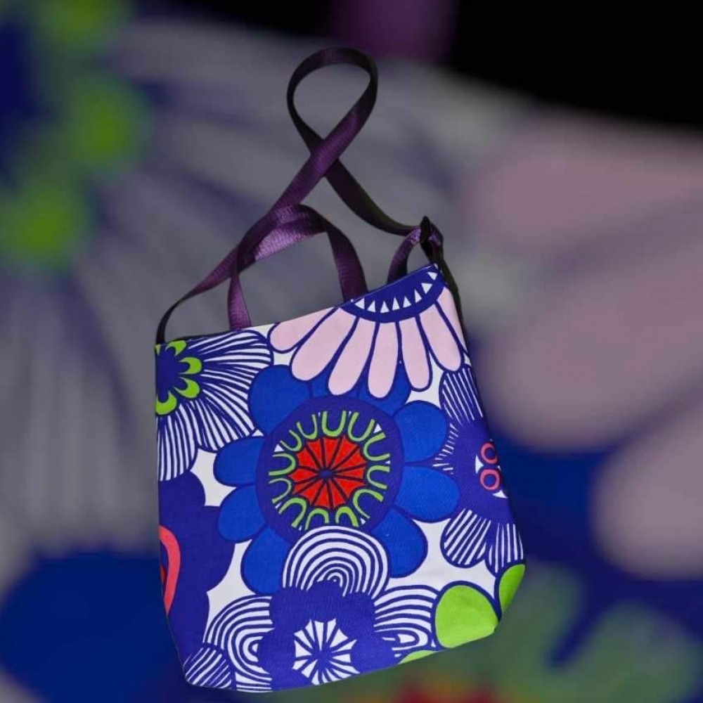 Handmade Tote Bag 紫彩花