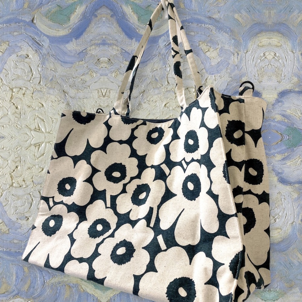 book tote bag  墨綠